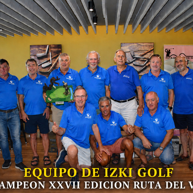 Equipo Campeón 2026 Izki Golf