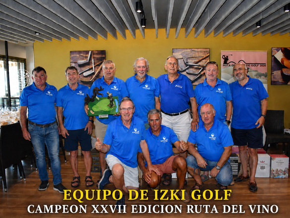 Equipo Campeón 2026 Izki Golf
